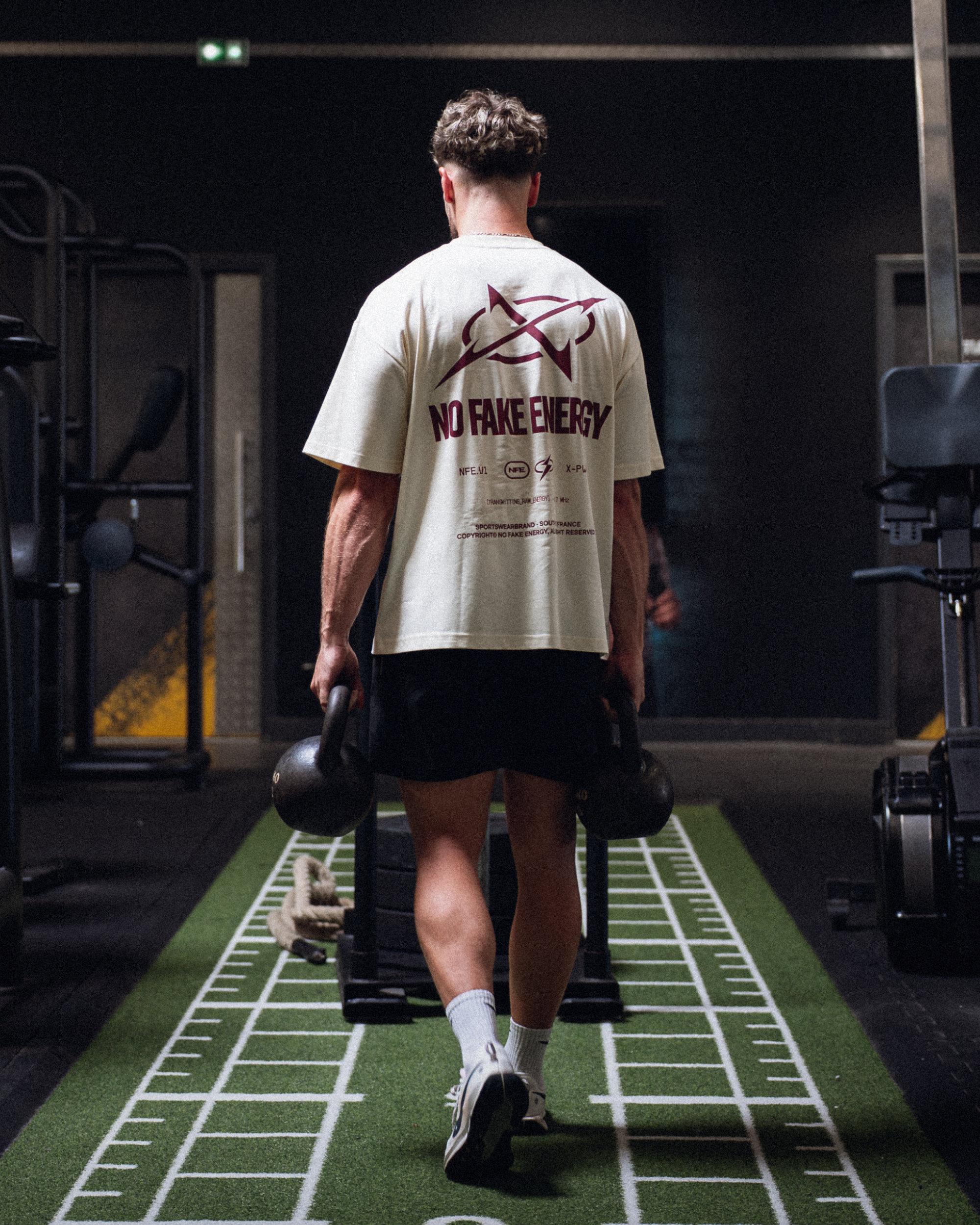 OVERSIZE NFE TSHIRT V1 CREME