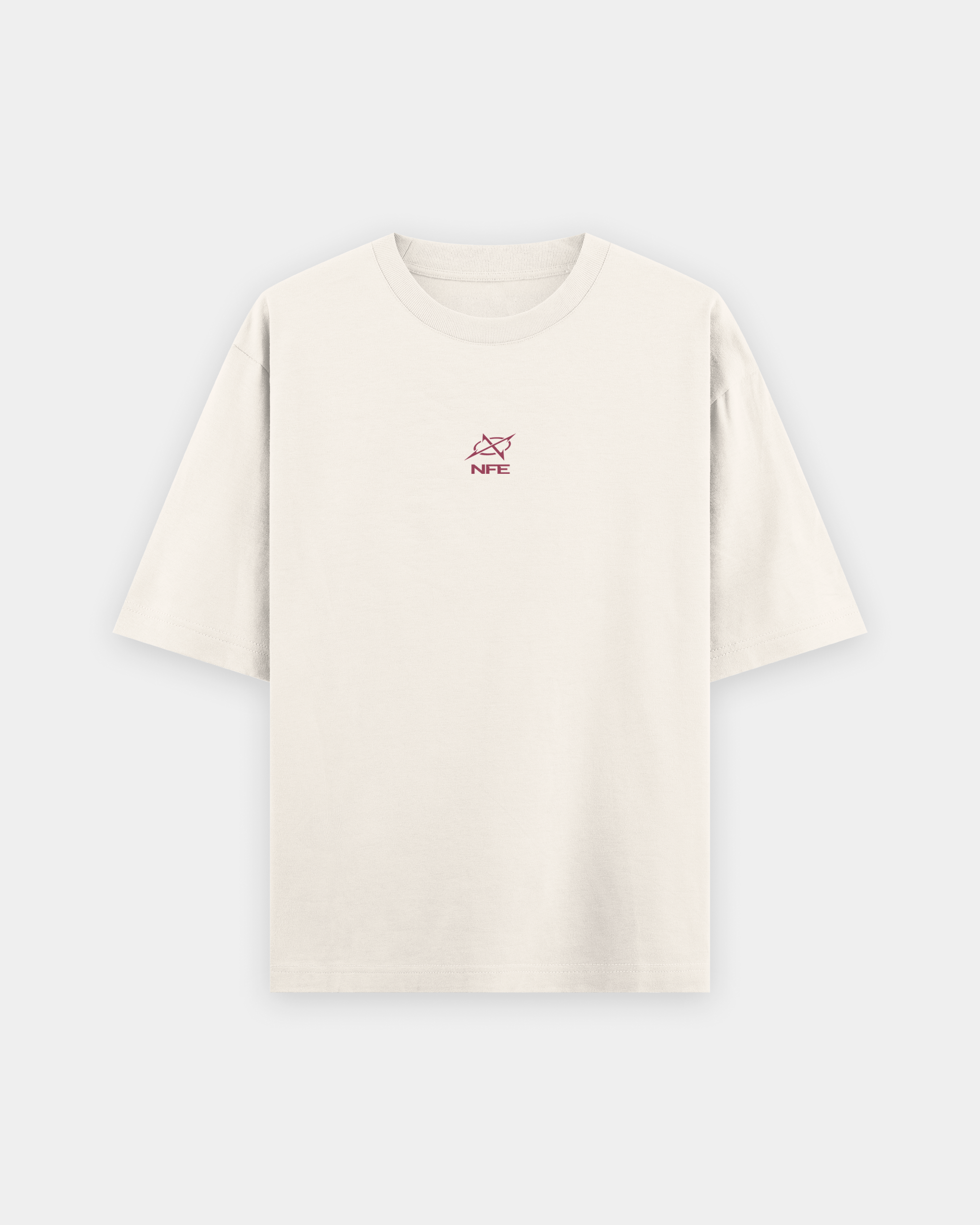 OVERSIZE NFE TSHIRT V1 CREME